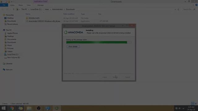 Python 3.7 Installation using Anaconda | Python for Data Science | Tutorial 1
