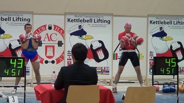 World Championship 2014 on Kettlebell sport 95 kg weight class смотреть онлайн