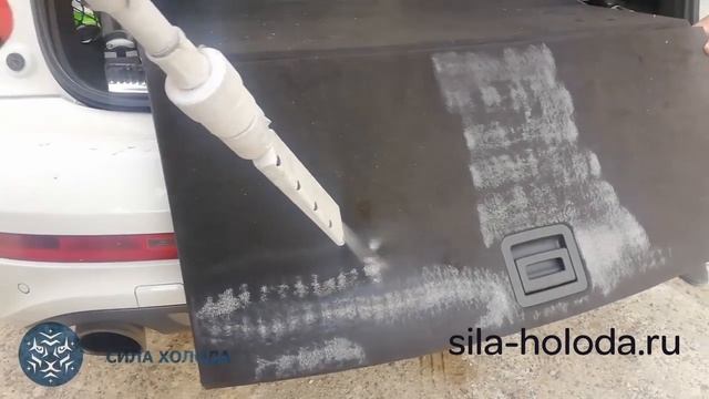 Чистка двигателя, салона, арок от старого антикора и удаления битума с кузова сухим льдом смотреть онлайн