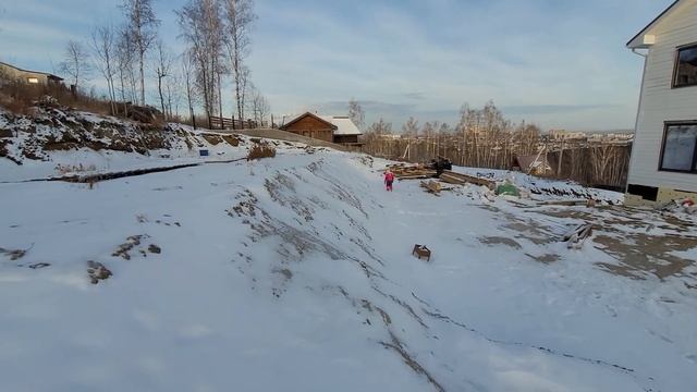 Поселок, в котором строю дом. Николов Пасад г. Иркутск смотреть онлайн