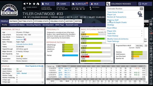 Out of the Park Baseball (OOTP) 16: Colorado Rockies - Signs of Improvement [EP12] смотреть онлайн