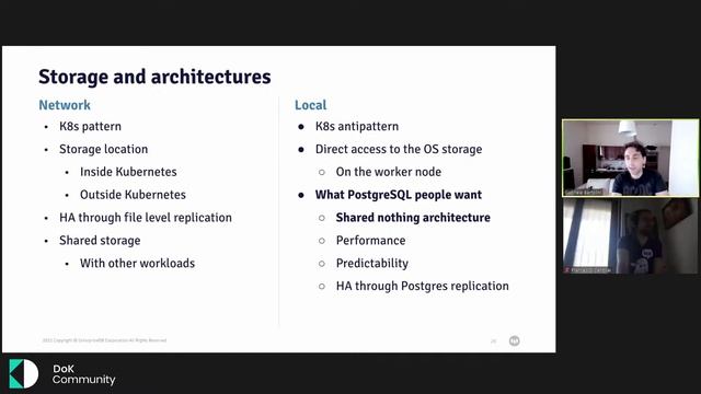 Benchmarking for PostgreSQL workloads in Kubernetes DoK #58 смотреть онлайн