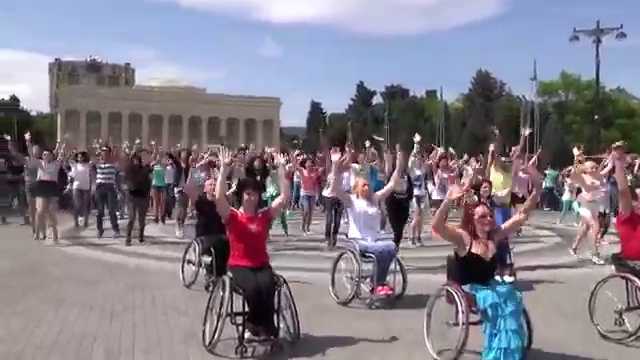 Wheelz GENTLEMAN Flashmob In Baku