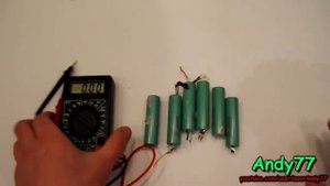 Li-ion 18650  Samsung ICR18650-22F 6шт. за 2.3$.