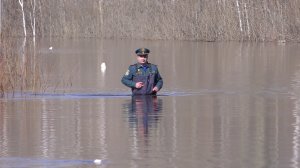 Паводок - 2024. Вода на дорогах.