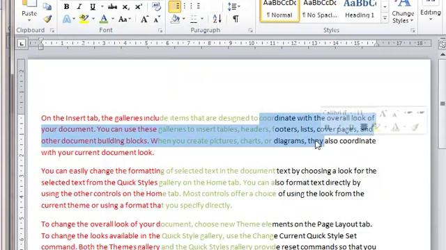 Select text vertically in Microsoft Word смотреть онлайн