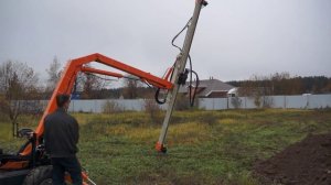 Карьерная буровая установка.