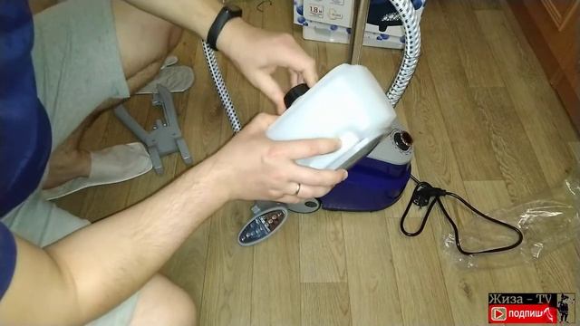 Отпариватель ECON ECO-BI2001S . Распаковка , обзор , тест драйв ! смотреть онлайн