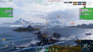 Линкор Preussen 311K Урона + 7 забрал World of Warships