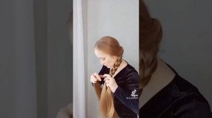 Как сделать обычную косу более объемной