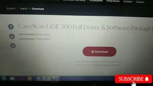 Canoscan Lide 300 Driver Installation and Scanning ll How to install Canon scanner driver