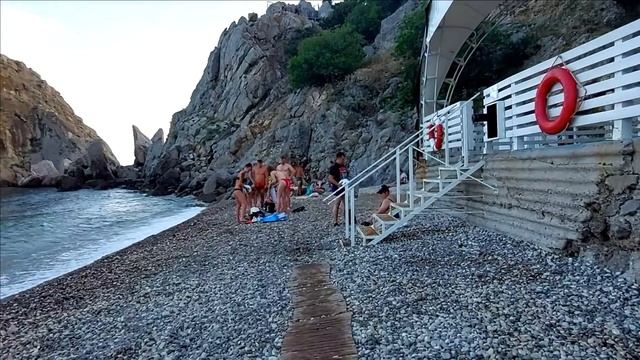 Симеиз пляжи море сегодня Большая Ялта 2 Июля Крым 2021 смотреть онлайн