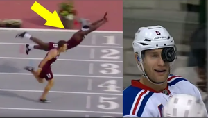 Подборка самых удивительных и невероятных моментов в спорте.