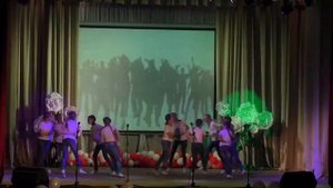 Танец девочек 5-6 класс Диско 80