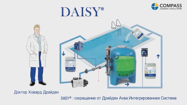 Водоподготовки в бассейне по системе DAISY, на пальцах