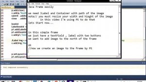 Add Image to JAVA Frame   JAVA PROGRAMMING GUI