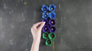 ЦВЕТОЧНЫЙ ДЕКОР НА СТЕНУ ДЛЯ ЯРКОГО ИНТЕРЬЕРА СВОИМИ РУКАМИ