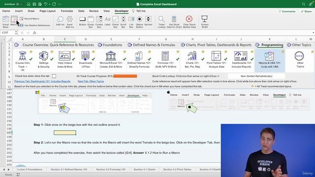 122 GA Answer 512 How to Run a Macro смотреть онлайн
