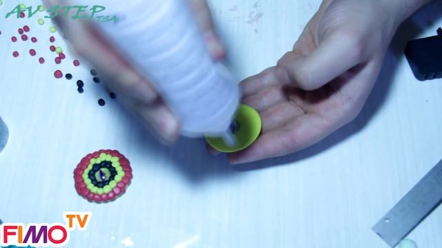 Мастер-класс: Украшения "Змеиная кожа" из полимерной глины FIMO/polymer clay tutorial
