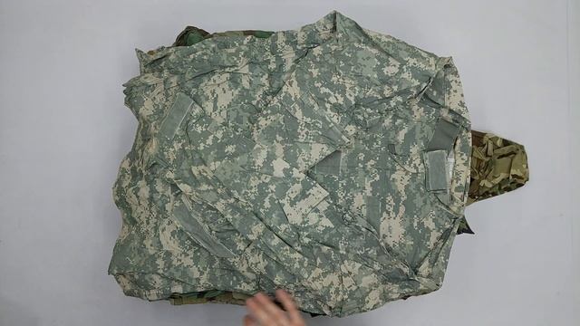 27111 Одежда милитари винтаж MILITARY (extra) 3 пак 40кг. по 13.95€/кг. 53шт. смотреть онлайн