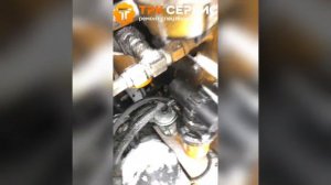 Установка ТНВД и форсунок JCB160 часть 2