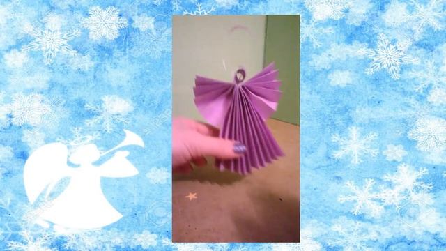 Оригами Ангелы Quilling Оrigami Angels  Поделки из бумаги Как сделать