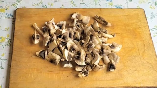 Грибы и Плавленый Сыр Все Что Надо Для Отличного Вкуса