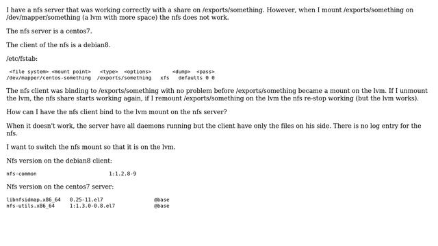 DevOps & SysAdmins: NFS stop working when on a lvm (2 Solutions!!) смотреть онлайн