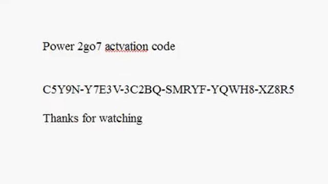 power2go7 activation key смотреть онлайн