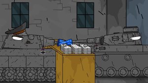 LandKreuzer P.1500 монстр | мультики про танки