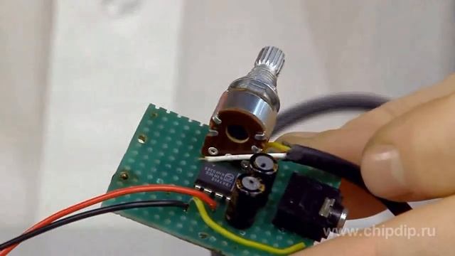 Простой усилитель для наушников на микросхеме ... смотреть онлайн