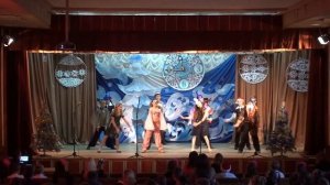 Новогодние выступление (танец)  5 класс (2014-2015) "Новый год у ворот"