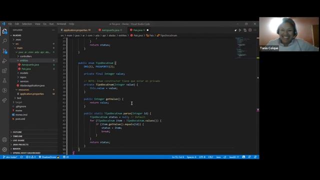 Recortes. Dos enum en la misma clase. Clases Backend. смотреть онлайн