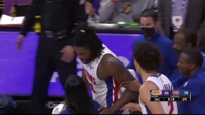 LeBron James Gets EJECTED After Fight With Pistons' Isaiah Stewart