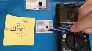 Как Проверить Полевой МОП (MOSFET ) Транзистор  Цифровым  Мультиметром