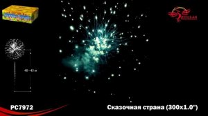 Фейерверк РС7972 "Сказочная страна" (1" х 300 залпов)
