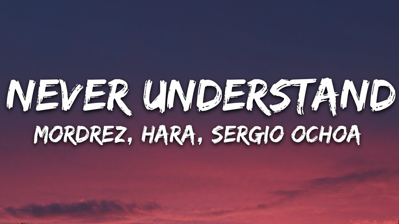 Why can t you understand песня. Mordrez be without you.