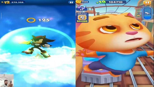 Sonic Dash - Shadow vs Pet Run vs All Bosses Zazz Eggman - All Characters Unlocked смотреть онлайн