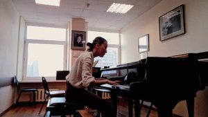 Бетховен. Соната №10 G dur (соль мажор), 1 часть.