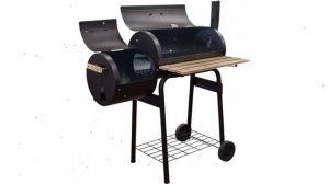 Угольный гриль с коптильней, 104х58х115см (BoyScout) обзор 61274