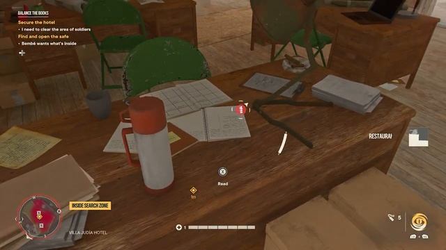 Far Cry 6 Find Restaurant Key For Find And Open The Safe
