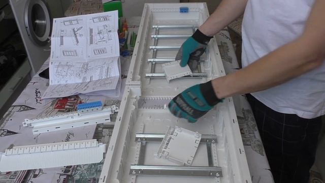 Электрощит ABB UK600 наш обзор или сборка электрощита для загородного дома (коттеджа).