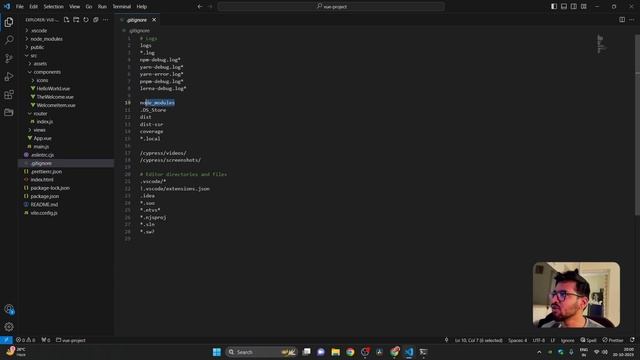 Vuejs installation in windows 10 #webdevelopment  #vue3 #darkmodeCode