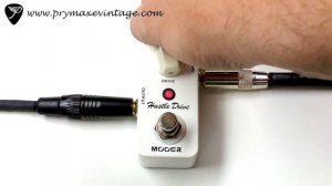 Mooer Audio Hustle Drive Overdrive