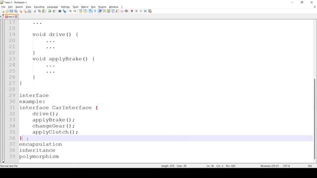 Object oriented programming Principles #java #javatutorial #corejava #oops || The Tech Trainer