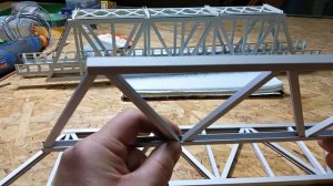 Железнодорожный мост для макета ,своими руками.