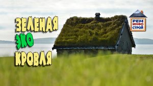 ЗЕЛЕНАЯ КРОВЛЯ. Монтаж зеленой кровли. Трава на крыше своими руками.