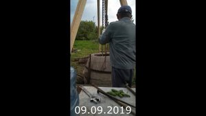 Восстанавливаем колодец/восстанавливаем сдвинутые кольца колодца/установка сдвинутых колец колодца