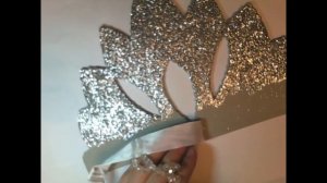 Корона из фоамирана для Снежной королевы, своими руками