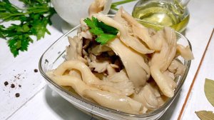 Маринованные ВЕШЕНКИ за 15 МИНУТ. Лучший Маринад для грибов